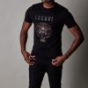 LUCAVI Tiger Diamante Tee Black / Polychrome - Image 3